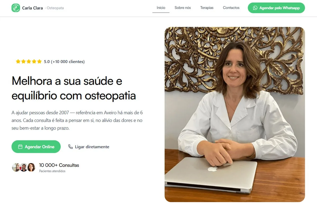 CCosta Osteopata — resultado